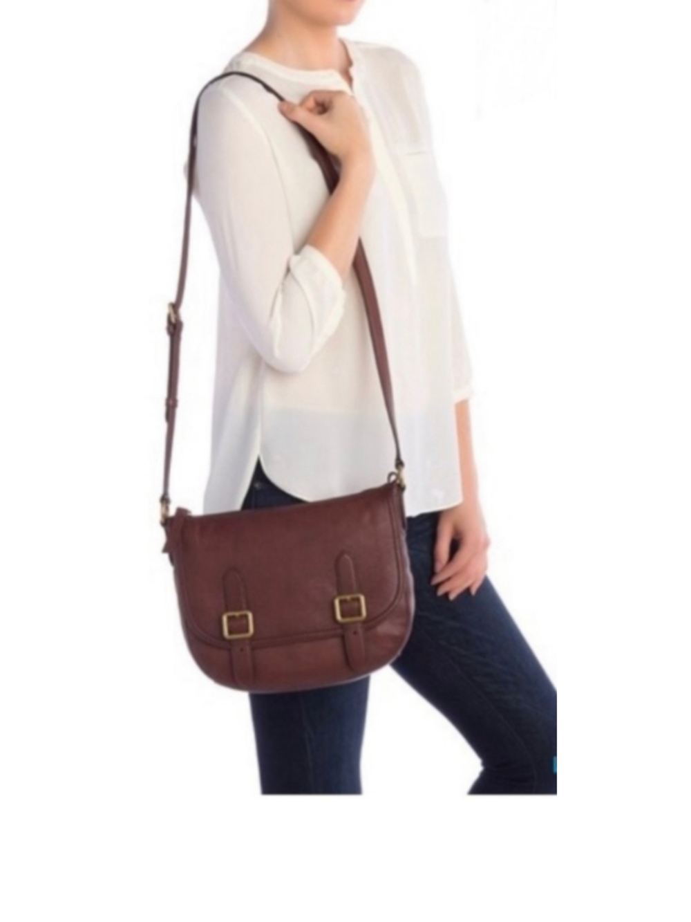 Frye Lily Black Leather Crossbody Saddle Brown Leather Crossbody Bag One Size